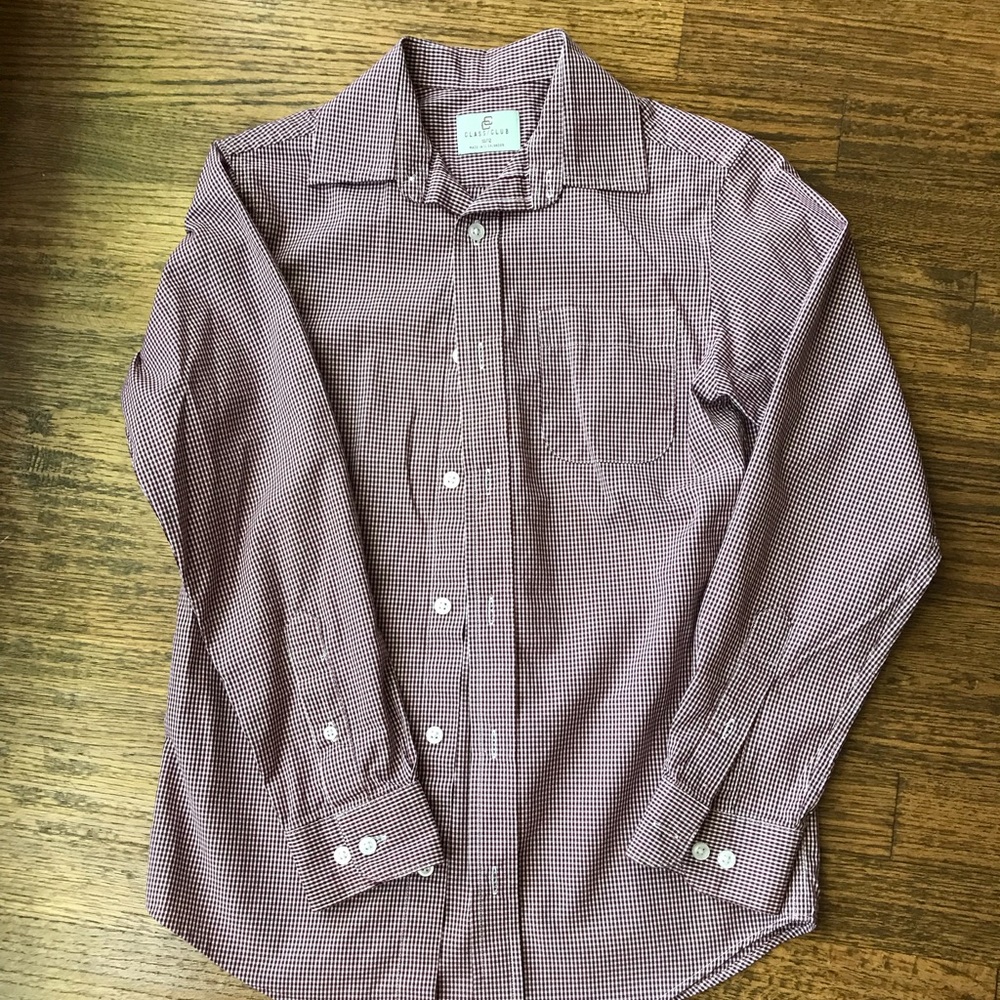 Boys Class Club button down shirt.